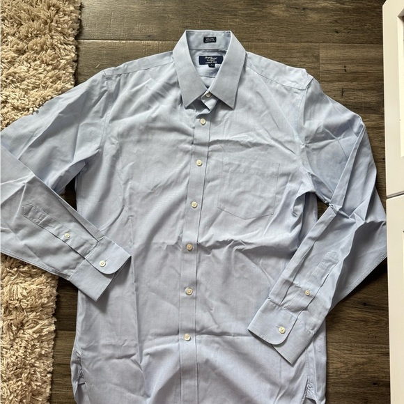 J. Crew Other - J. Crew Blue Dress Shirt Classic Cotton